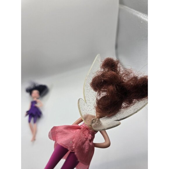 Sparkle Disney Fairies Secret Of The Wings 5" Figures Lot Of 4 One Broken Wing - Picture 7 of 10